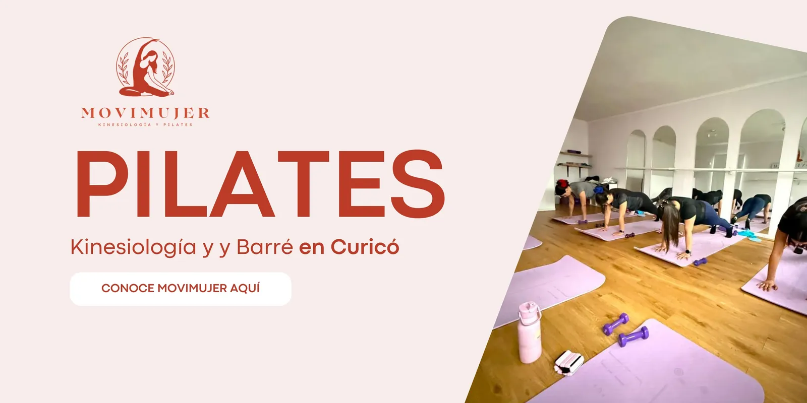 Movimujer: Pilates, kinesiología y barré en Curicó. Conoce Movimujer aquí